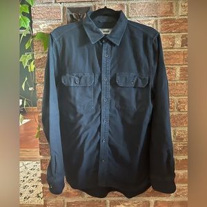 Buck Mason Brushed Flannel Button Front Shirt